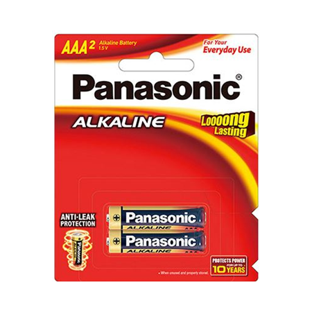 Panasonic Aaa Alkaline Battery 2 Pack