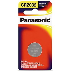 Panasonic Lithium 3V Coin Cell Battery CR2032 2PK