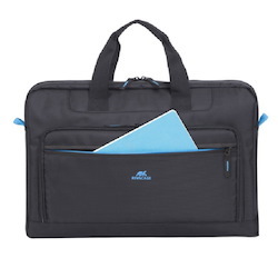 Rivacase Regent Carry Bag For 15.6-17.3" Notebook / Laptop (Black) Suitable For Education Business
