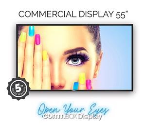CommBox A8 Display 55" 4K 24/7 5YR WTY Commercial Display