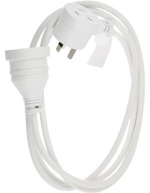 Sansai SPGY-2M Piggy Back Extension Cord - 2M Saa Approved