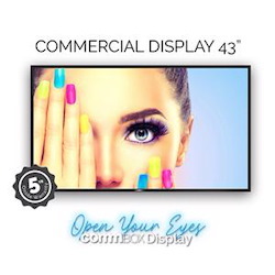 CommBox A8 Display 43" 4K 24/7 5YR WTY Commercial Display