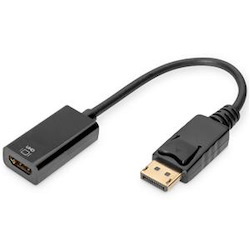 Digitus DisplayPort (M) To Hdmi Type A (F) Active Adapter Cable