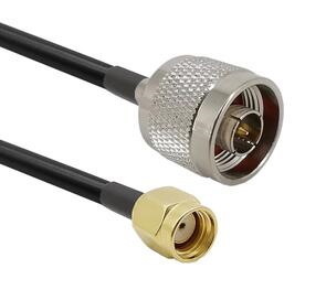 Panorama Antennas N-Male To RP-SMA-Male CS32 Cable For Wi-Fi Antennas 10M