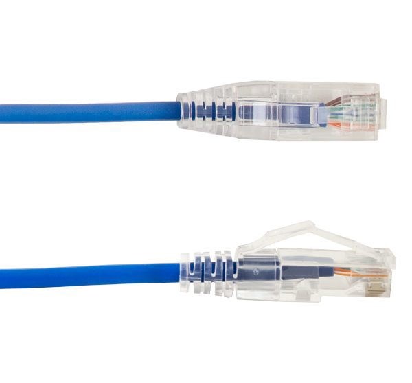 Vertical Cable |5' Cat6A Slimline Patch Cable - Blue