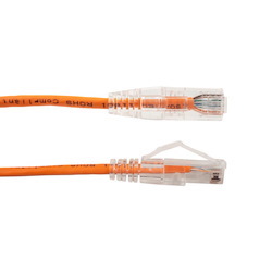 Vertical Cable |5' Cat6A Slimline Patch Cable - Orange