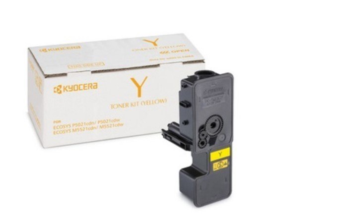 Kyocera TK-5244Y Original Laser Toner Cartridge - Yellow Pack