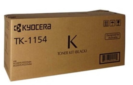 Kyocera TK-1154, Toner Kit To Suit P2235DN/DW (3,000 Yield)