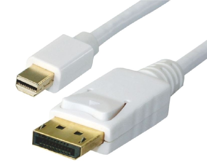 Astrotek Mini DisplayPort DP To DisplayPort DP Cable 2M - 20 Pins Male To Male Gold Plated RoHS