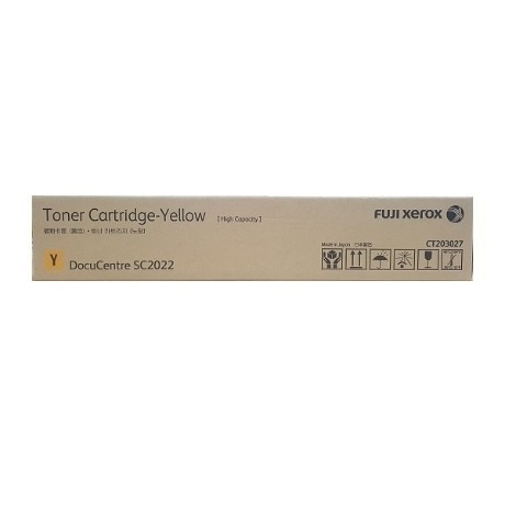 Fujifilm Fuji Xerox SC2022 CT203027 Yellow High Yield Toner 14.4K