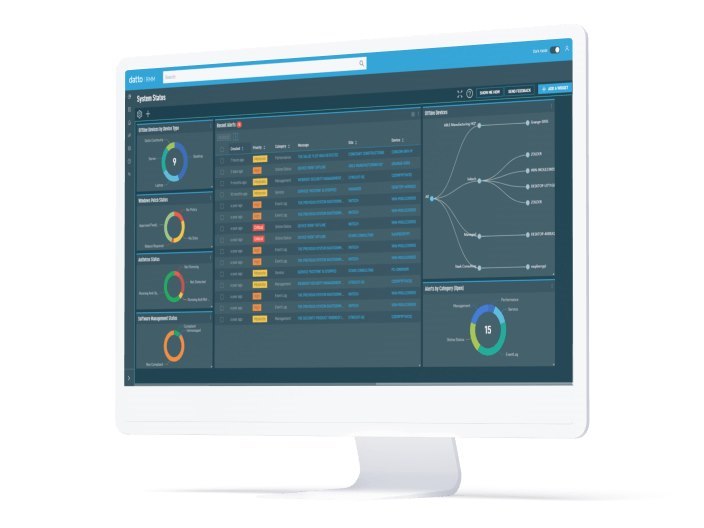 K2 Remote Monitoring and Management (RMM) is a secure cloud-based RMM platform.(Year agreement-minim 10 endpoints)