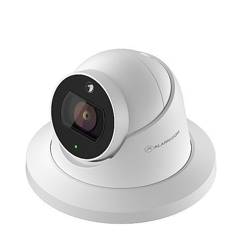 Shop all  Alarm.com Alarm.com ADC-VC838PF Pro Series 4MP Turret PoE Camera, 3.2-9.8 mm Lens, White (Replaces ADC-VC836)