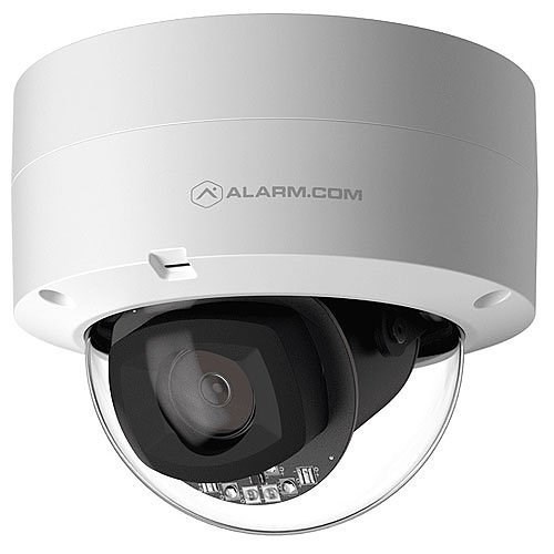 Alarm.com ADC-VC847PF Pro Series 1080p Indoor/Outdoor Dome POE Camera, 3.2-9.8 mm Lens, White