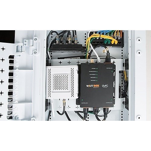 WattBox WB-300-IP-3 300 Series IP Power Conditioner Compact with OvrC Home, 3-Controlled Outlets