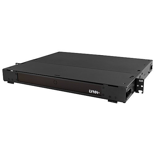 Lynn Electronics FPP-03-R1-03 1U Premium Rack Mount Fiber Patch Panel Enclosure (Unloaded), 3-Strip