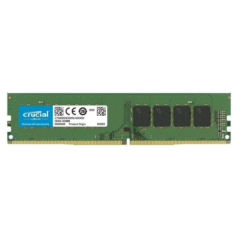 Crucial 8GB (1x8GB) DDR4 Udimm 3200MHz CL22 1.2V Ranked Desktop PC Memory Ram