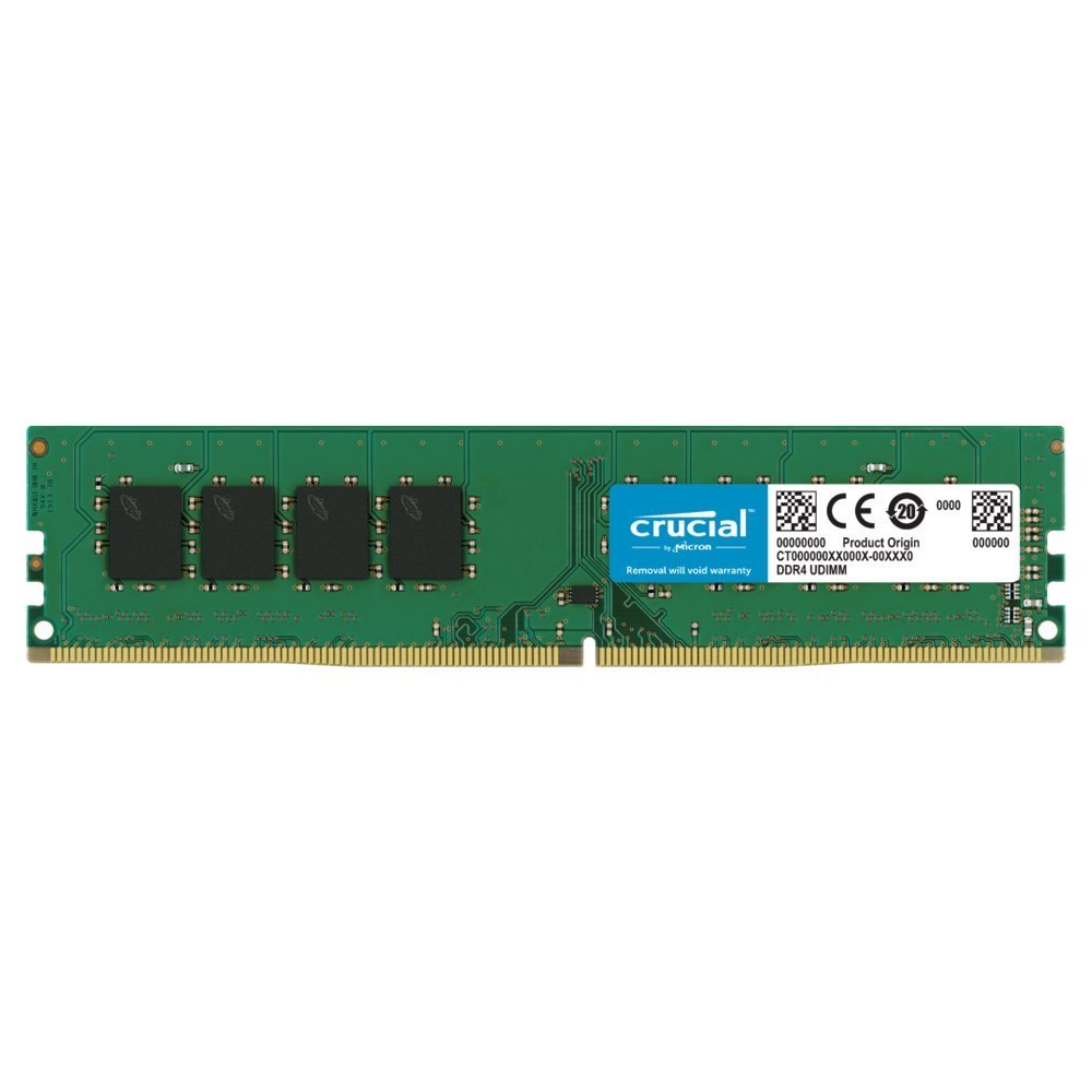 Crucial 32GB (1x32GB) DDR4 Udimm 3200MHz CL22 1.2V Dual Ranked Desktop PC Memory Ram