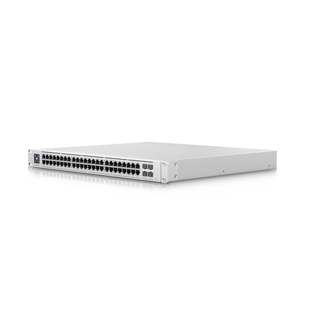 Ubiquiti Switch Enterprise 48-Port PoE+ 48x2.5GbE Ports, Ideal For Wi-Fi 6 Ap, 4X 10G SFP+ Ports For Uplinks, Managed Layer 3 Switch