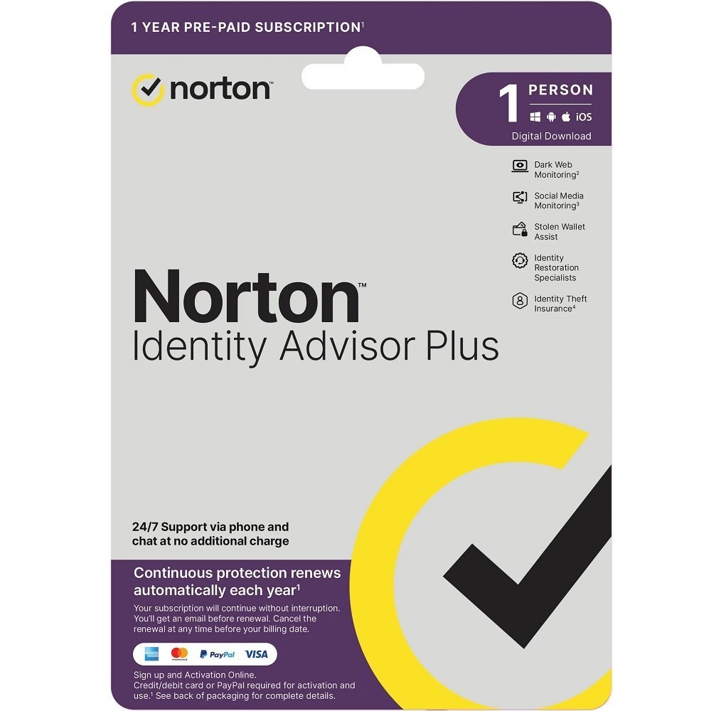 Norton Identity Advisor Plus Empower