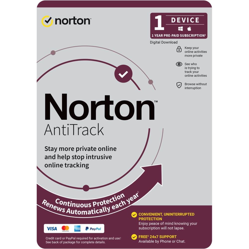 Norton Anti-Track Au 1 User 1 Device