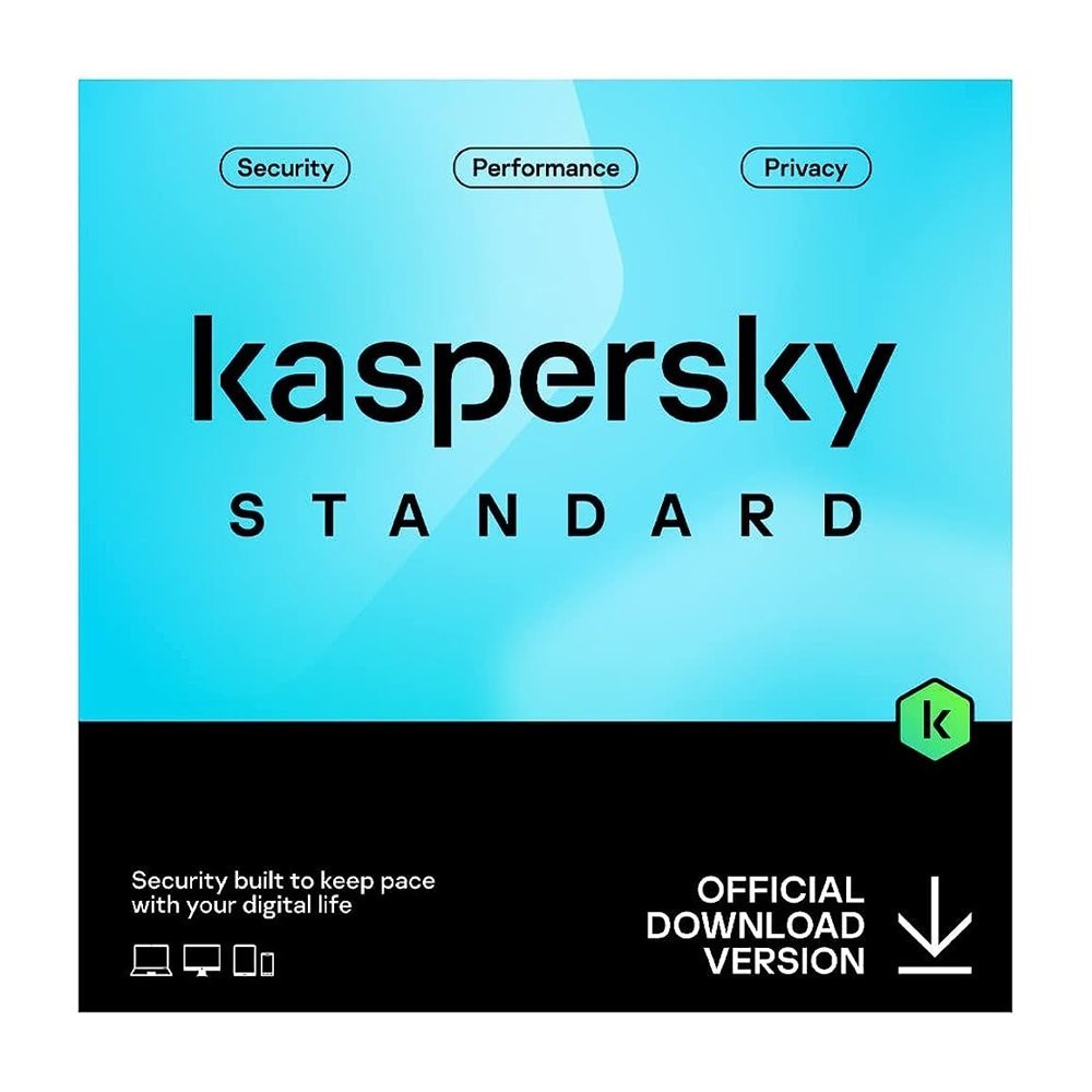 Kaspersky Standard Physical License (1 Year, 5 Devices)