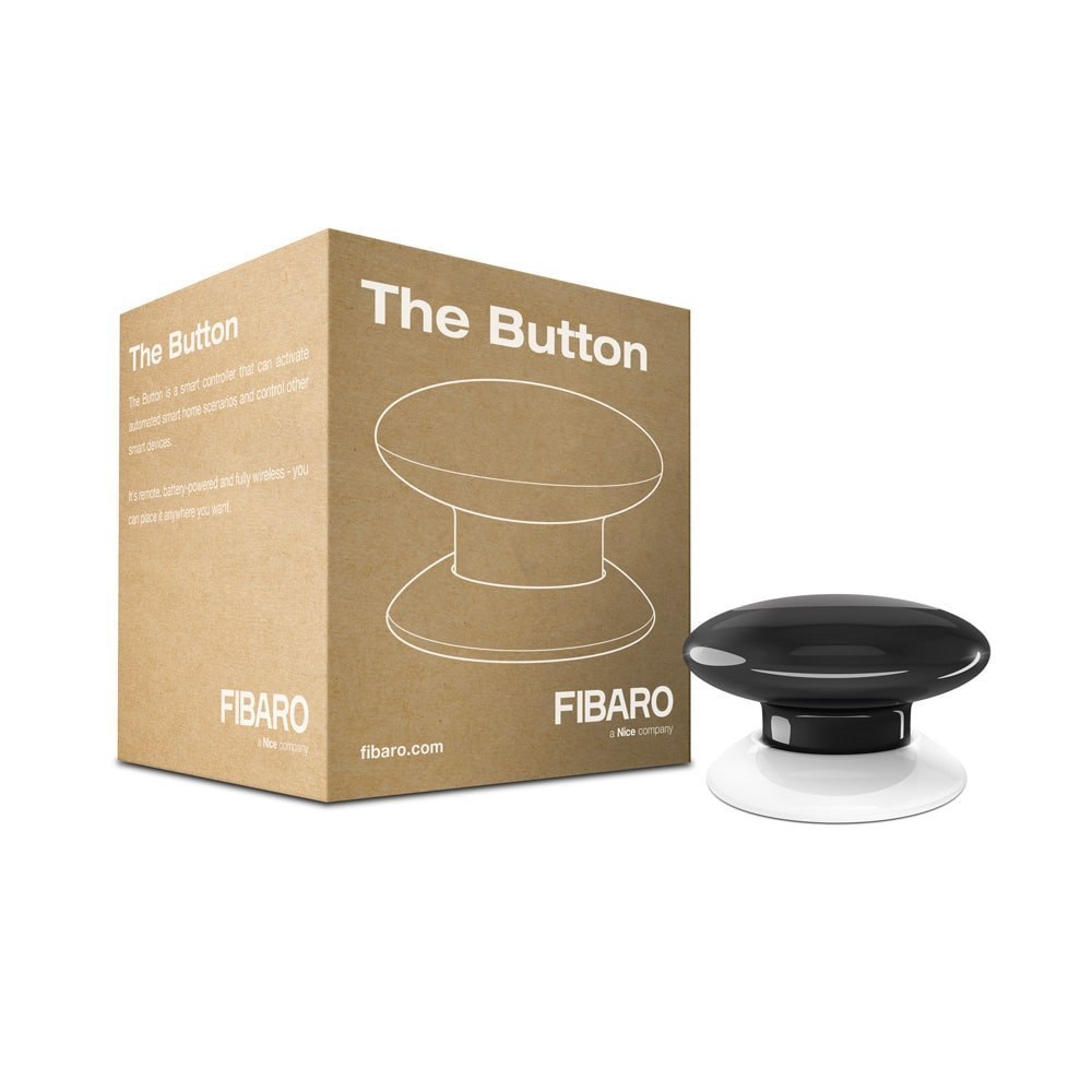 Fibaro Button Black