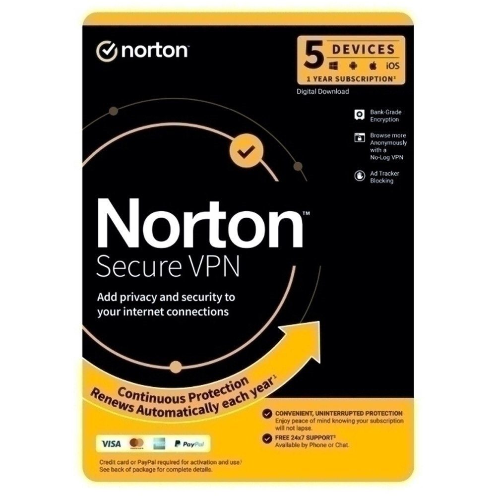 Norton Wifi Privacy 1U 5D 1 YR