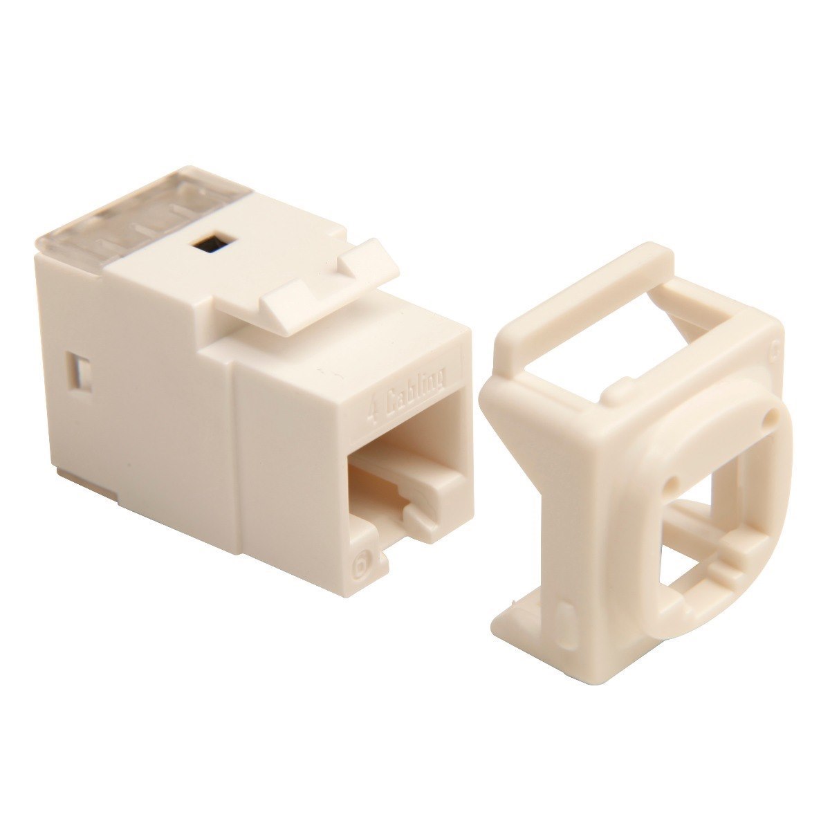 Te RJ45 Keystone To HPM Adaptor Bezel |10 Pack White