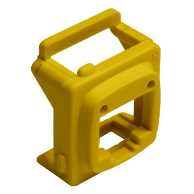 Te RJ45 Keystone To Australian Style Bezel |10 Pack Yellow