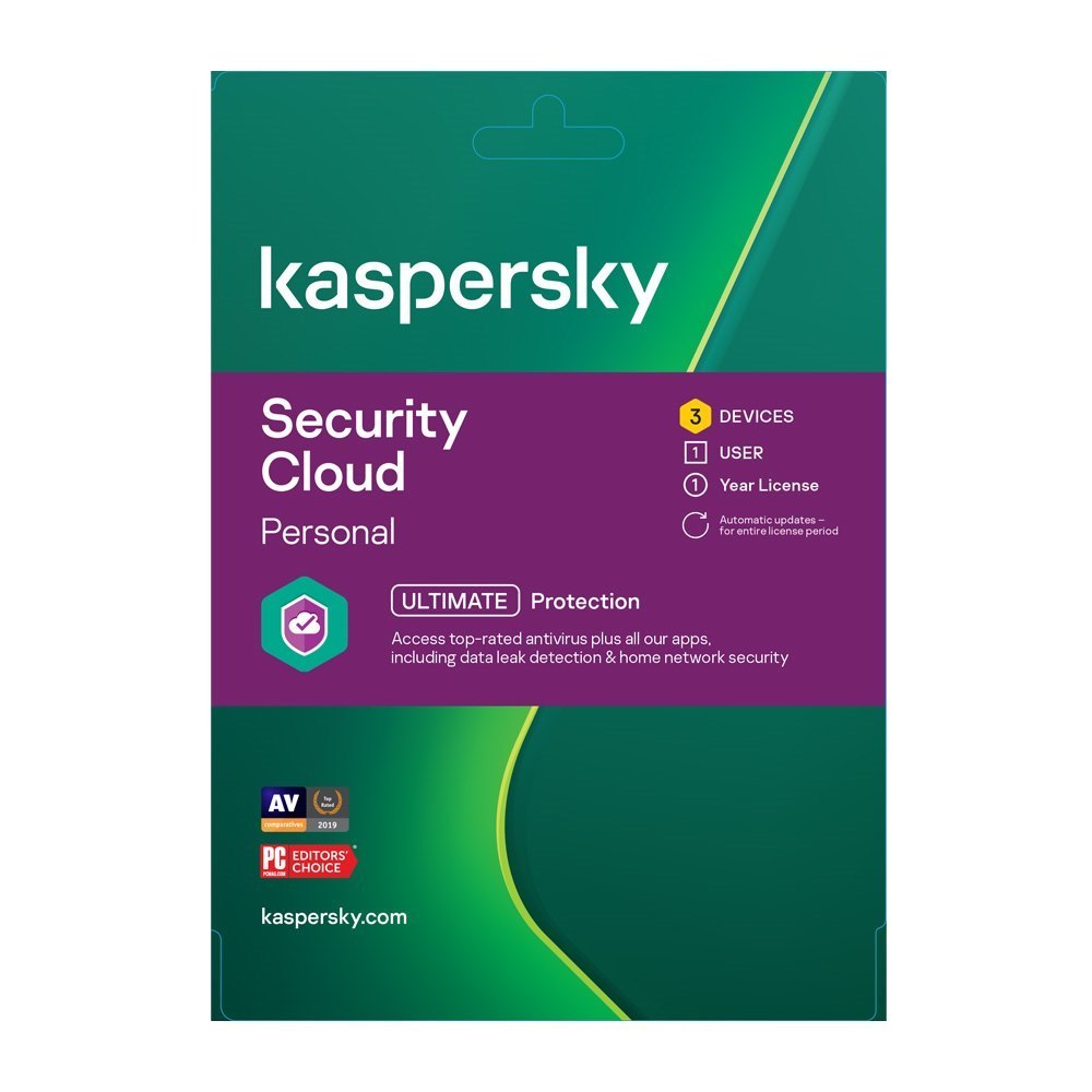 Kaspersky Kl1923eocfs Kaspersky Cloud Personal 3 Device 1 YR Card