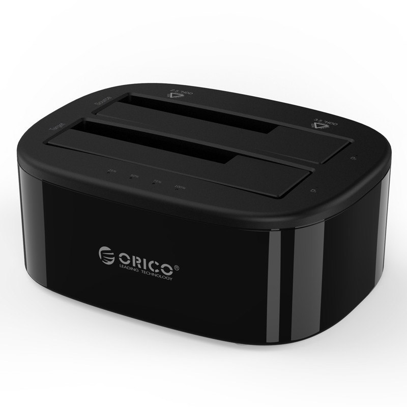 Orico 6228Us3-C-Bk 2.5/3.5 Inch Usb3.0 Dual-Bay HDD Dock