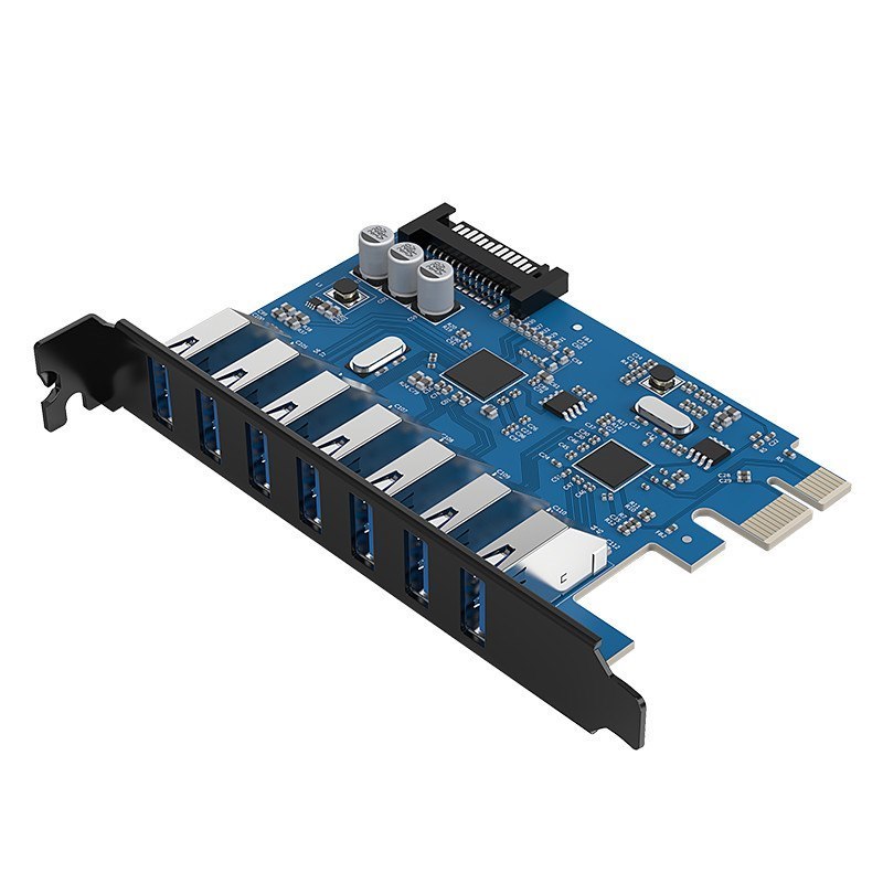 Orico Pvu3-7U-V1 7-Port Usb3.0 Pci-E Expansion Card