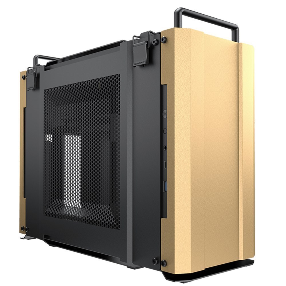 Cougar Dust 2 Desert Sand Cgr-5Qm9a Mini Itx Case