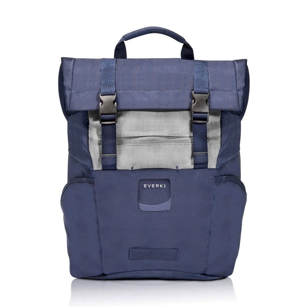 Everki Ekp161n ContemPRO Roll Top Laptop Backpack Navy