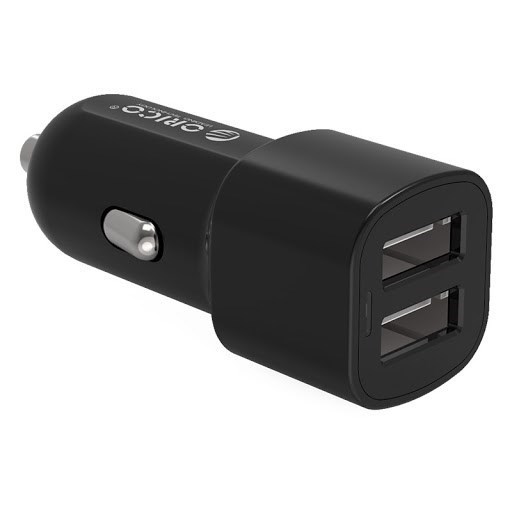 Orico Ucl-2U-Bk 12W 2 Port Usb Car Charger Black