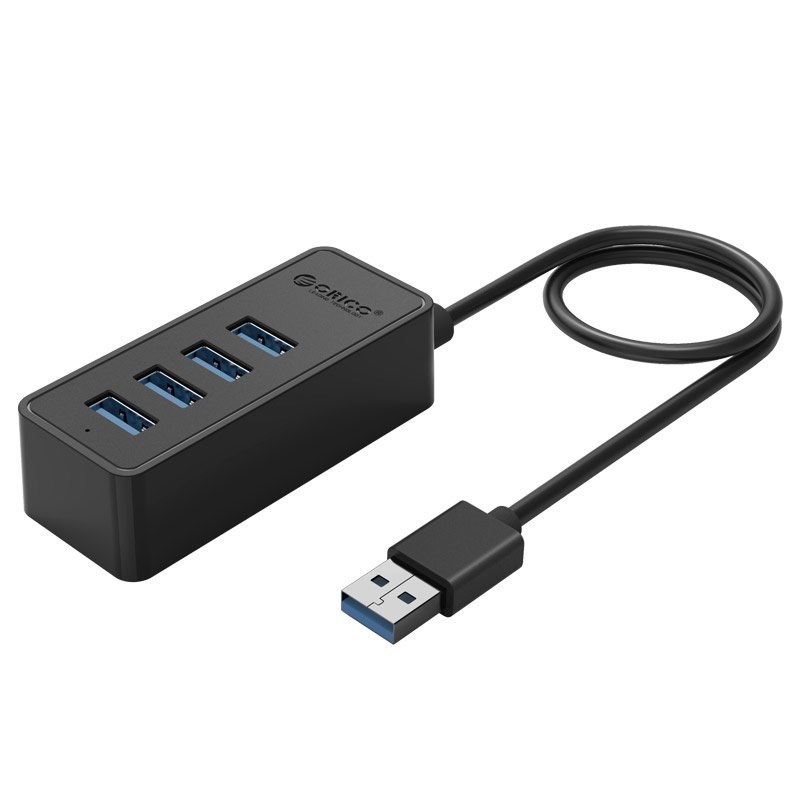 Orico W5p-U3-100-Bk 4-Port Usb 3.0 Hub With Micro Usb Power