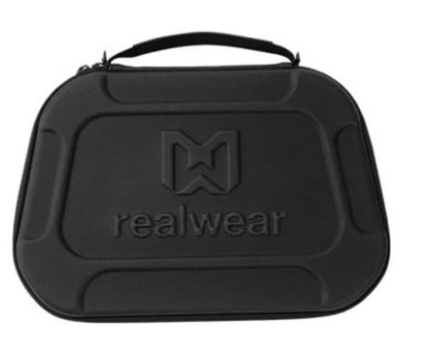 Realwear Protective Carrying Case, Compatible With RealWear Navigator 500, Slimmer Profile, Zip Closure For Storing Device And Select Accessories