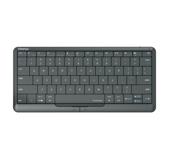 Clevetura Prestigio Pskey2, Click&Touch 2, Huge Invisible Touchpad On Keys, Familiar Gestures, Adjustable The Touchpad Area, Press To Type