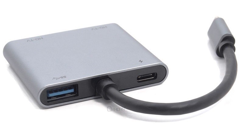 Just You PC Oxhorn 4-In-1 Usb-C To 2X Hdmi 1xUSB3.0 1xUSB-C Charging Port 100W Power Delivery Support 4K@30Hz Displays