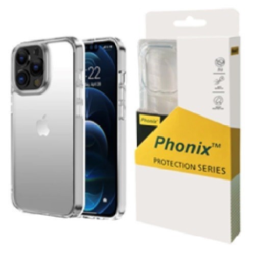 Phonix Apple iPhone 15 Plus (6.7') Clear Rock Shockproof Case - Enhanced Durability, Slim, Lightweight, Shields Your Phone From Scratches, Sleek