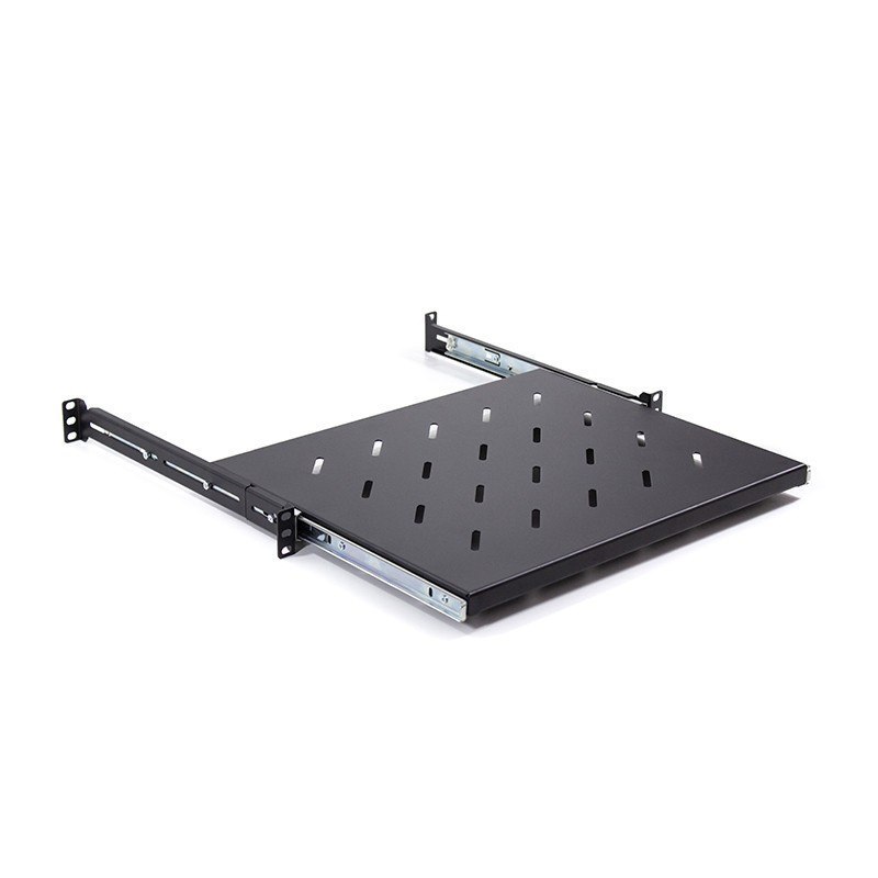 LDR Sliding 1U Shelf Recommended For 450MM To 600MM Deep Server Racks, Supports Rail To Rail Depth Of 365MM To 500MM