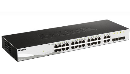 D-Link | DGS-1210-28 | 28 Port Gigabit Smart Managed Switch With 28 RJ45 And 4 SFP (Combo) Ports