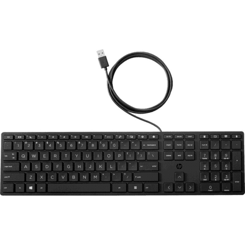 Hewlett Packard HP 9Sr37aa Wired 320K Keyboard