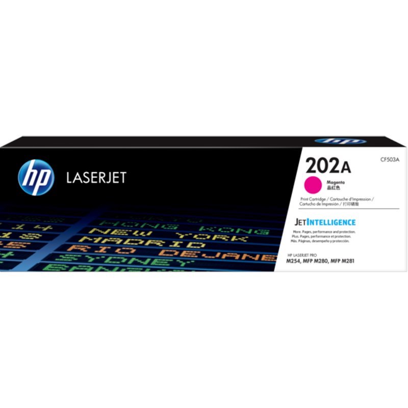 Hewlett Packard HP Cf503a #202A Magenta Toner Cartridge