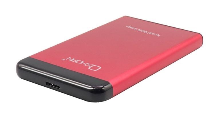 Just You PC Oxhorn Usb 3.0 Usap 2.5″ Sata HDD SSD Enclosure Red Usb3.0 Cable (Included) 2YR WTY