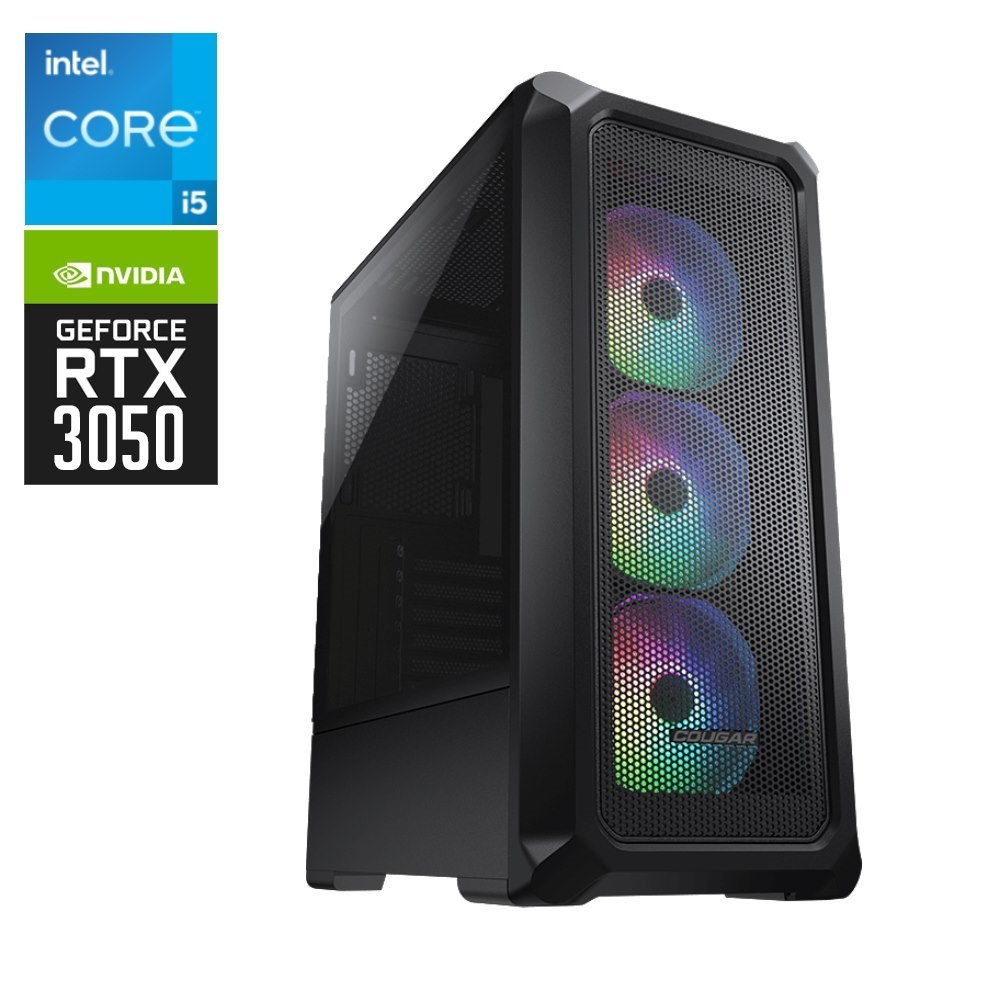 Custom Intel Guardian I5 RTX3050 Gaming PC 32G Ram 1TB SSD