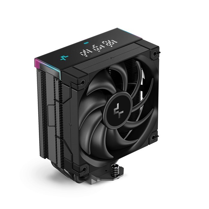 DeepCool Ak400 Digital Pro Performance Cpu Cooler, 4 Heat Pipe Tower, High-Performance FDB Fan, Multi-Data Point Screen, Intel Lga1700/1200/1151/1150/