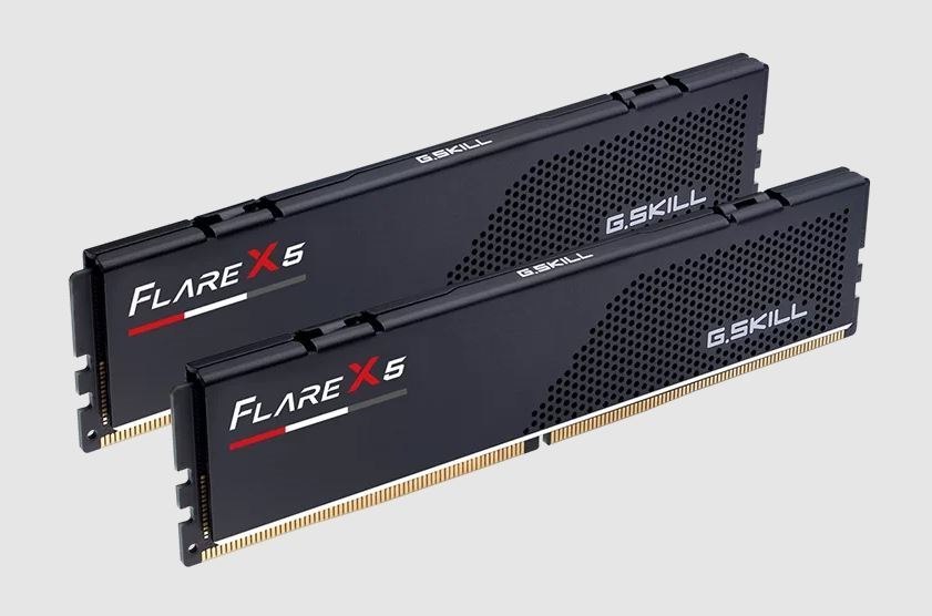 G.Skill F5-6000J3648D16GX2-FX5 GB (2 X 16GB)/ DDR5 6000 MT/s/ Timings 36-48-48-96/ Voltage 1.25V/ Flare X5