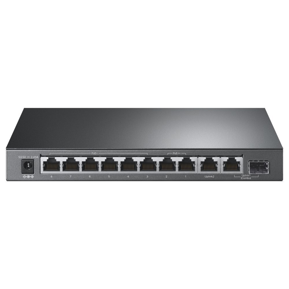 TP-Link | TL-SG1210PP | 10 Port Gigabit Desktop Switch With 6 Port PoE+ And 2 Port PoE++