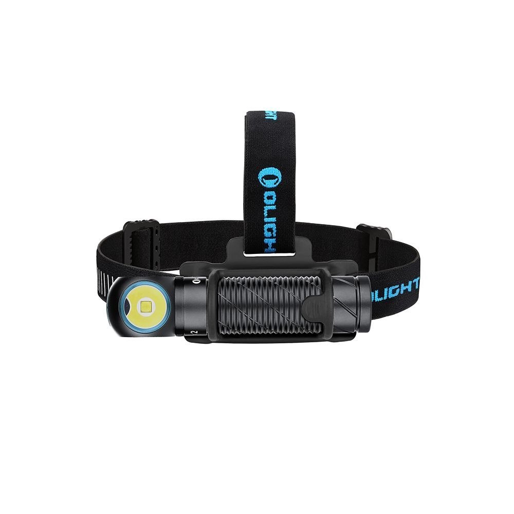 Olight Perun 2 Black 2500 Lumen Led Headlamp And Torch | Rechargeable Li-Ion Battery